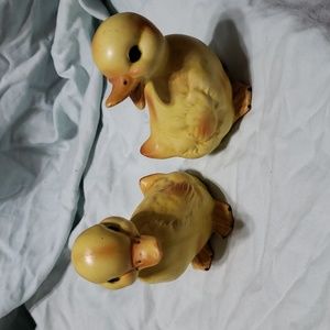 Vintage Lefton Duck Figures, Set of 2
